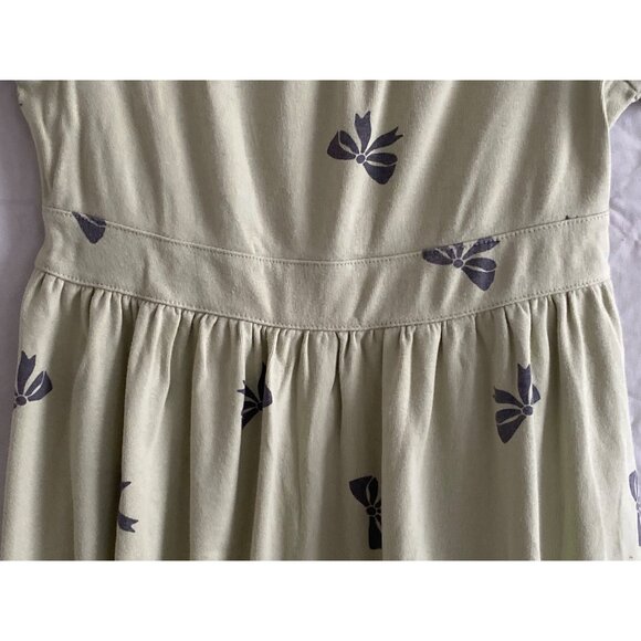 VTG Gymboree SS 2027 Dress Green Black Bows Girls 8 Back to school BTS - Picture 3 of 10